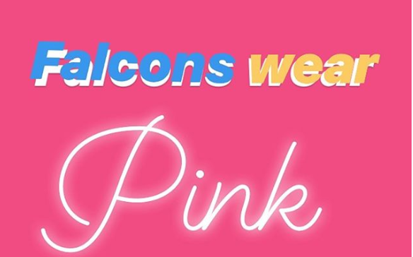 Falcons Wear Pink on Fridays