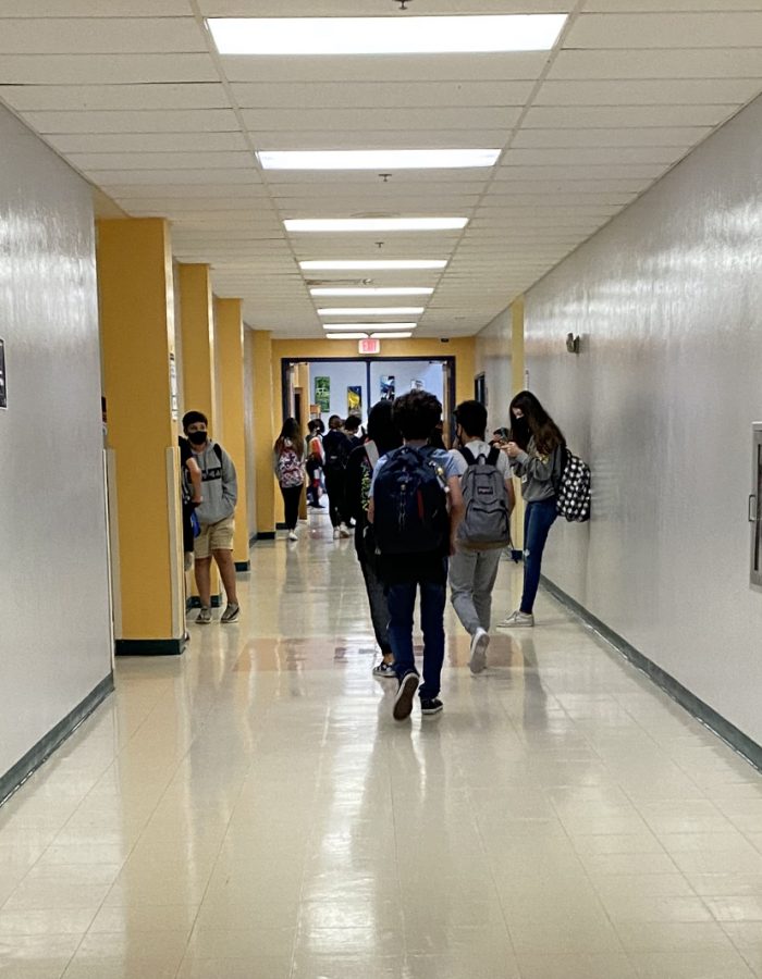 Hallways have been getting busier since many students have returned to school